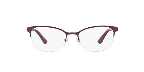 VOGUE Eyewear Vo4067 Brillengestell, rechteckig, für Damen, Violett/Demo Objektiv