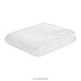 WEEKENDER 200 Thread Count Hotel Fitted Sheet-Cotton Rich Blend-White-Twin