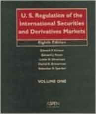 Amazon Com U S Regulation Of The International Securities And Derivatives Markets United
