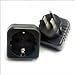 VCT Electronics VP13 Converts European/German Shucko plugs To USA Outlet Plug Adapter