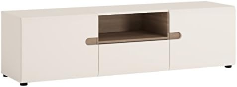 TV Cabinet for Up To 70-inch flat panel TV screens / Media storage cabinet / Contemporary Design Entertainment Center / Floor TV stand Linage Collection