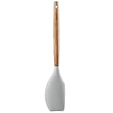 Chefa USA Silicone Spatula Set - With Wooden Handle, Non-Stick Cookware Heat Resistant Kitchen Utensil