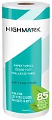 HighmarkBrand 100% Recycled 2-Ply Paper Towels, 11" x 9", 85 Sheets Per Roll, Case Of 15 Rolls