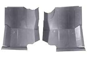 Motor City Sheet Metal - Compatible With Jeep 1986-1996 Yj Wrangler Front Floor Pans Driver & Passenger Sides New Pair
