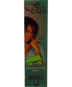 Diva Maxima Maxi Tone Triple Action Strong Bleaching Cream 30 Ml