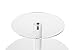 YestBuy 4 Tier Clear Wedding Party Acrylic Cupcake Display Tree Tower Stand 1 Unit (4 Tier Round with BASE)