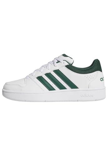 adidas Herren Hoops Classic Shoes, FTWR White/Collegiate Green/FTWR White, 37 1/3 EU