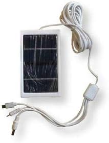 Rock Light Mini Solar Charger for Mobile (Colour May Vary)