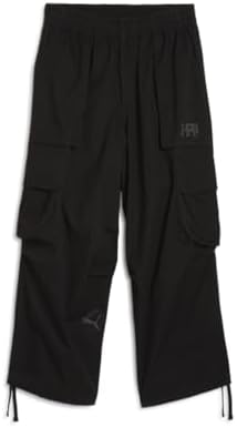 PUMA Mens Future Archive Extreme Cargo Pants Casual - Black - Size