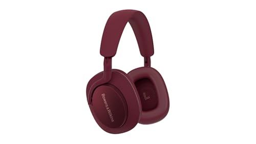 【Bowers & Wilkins】 Px7 S2e (ルビー・レッド) ワイヤレス・ヘッドフォン ノイズキャンセリング aptX Adaptive 通話対応 マルチポイント 有線使用可能 PX７S2E/RR