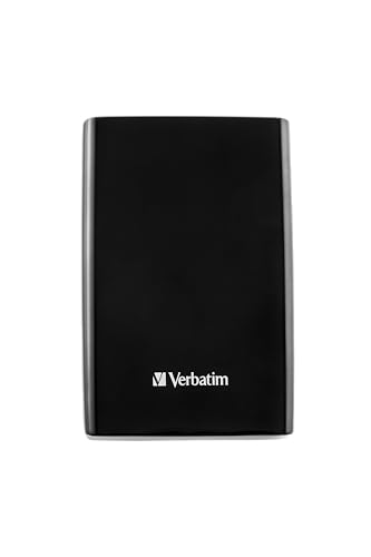Verbatim Store n Go Slim Portable SSD 1TB, USB 3.2 Gen 1 SSD, up to 5 Gbps with USB-C Port & Adapter, Nero Backup Software, Compact, Lightweight & Reliable for Mac, PC, Black