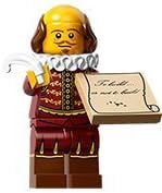 lego shakespeare minifigure