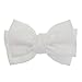 6 Pack Solid Color 5.2'' Bow Clips Women Hair Barrettes Hair Accessories