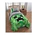 Versatile Durable Machine Washable Radical Minecraft 4 Piece TWIN Bedding Bed-In-A-Bag with Bonus Tote