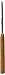 Susan Bates 13206-C 2 5-1/2-Inch Bamboo Handle Silvalume Head Crochet Hook, 2.75mm, Silver Pink