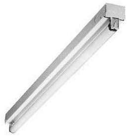 Metalux SSF-132-UNV-EB81-U 1 Lamp, 4' Standard Striplight Fixture, CEE Listed Electronic Ballast, T8, Flip-Up Sockets