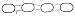 Fel-Pro MS97038 Intake Manifold Gasket Set primary