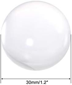 Sourcing Map 5 Szt Akrylowa Kula Przezroczysta Przezroczysta Ornament 1 2 Cala 30 Mm Srednica Amazon Pl Industrial