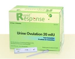 Rapid response lh-1c50 urine ovulation 20 mlu lh test cassette (p…