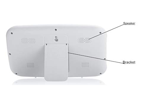 UNOKS 7 Inch Hd Baby Monitor Infrared Night Vision, Temperature Monitoring, Two-Way Voice Monitor Babymonitor