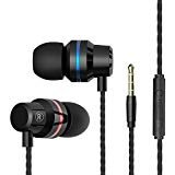 Earphones Headphones Wired Earbuds With Microphone Mic Volume Control Earphone In Ear Phone Children Kids Size Samsung Apple Metal Earbud For Iphone x 6s 7 8 Android Ios Lady