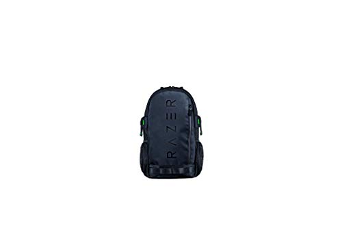 Razer Rogue V3 Backpack (13,3") Black Edition - Kompakter Reise Rucksack (Fach für Laptop bis 13 Zoll, Abriebfest, Außenhülle aus Polyester) Schwarz