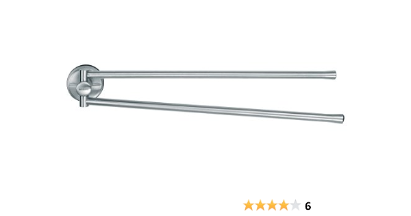 Brabantia - Toallero de 2 Brazos, Acero Brillo: Amazon.es: Hogar