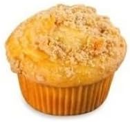 CSM Bakery Cobbler Coffeehouse Collection Georgia Peach Muffin -- 75 per case.