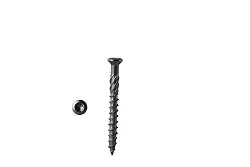 300 Stk Terrassenschrauben 5 x 40 mm für Terrassenbau Edelstahl rostfrei Holzdielen…