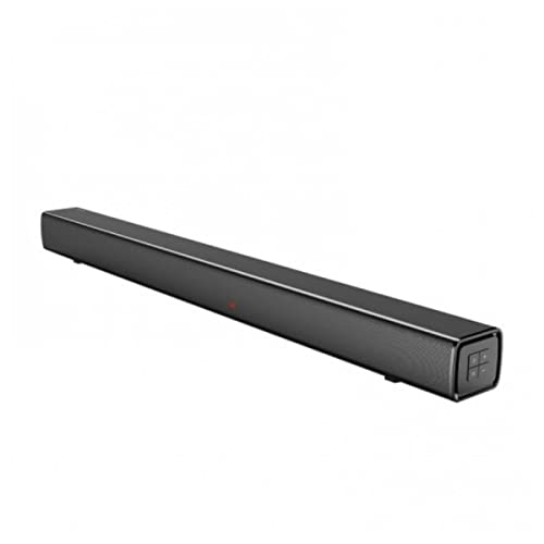Panasonic Sc-Htb100 Soundbar 2.0 Canali, Hdmi, Usb, Montabile A Parete, 45 Watt, Bluetooth, Suono Potente, Ideale Per Tv, Nero, 76.2 x 5.8 x 6.8 cm