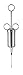 Weston Marinade Injector, 2 ounce Capacity , Nickle Plated Brass, Dishwasher Safe
