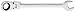 GEARWRENCH 12 Pt. Flex Head Ratcheting Combination Wrench, 12mm - 9912D