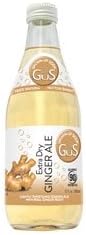 GUS Soda Extra Dry Ginger Ale 12 Oz (24 Pack)
