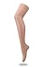Ruzishun Women's Sexy Striped Elastic Band Sheer Thigh High Stockings(4 Pairs)