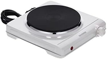 - Hornillo de mesa, Potencia aprox. 1500 W, Diámetro de la placa aprox. 18.5 cm, Blanco KP 1091