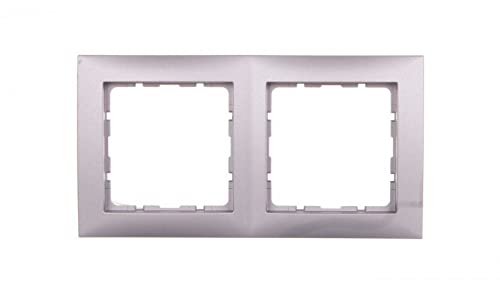 Hager Polo 4011334471387 Square Frame Double Frame Aluminium 5310128994