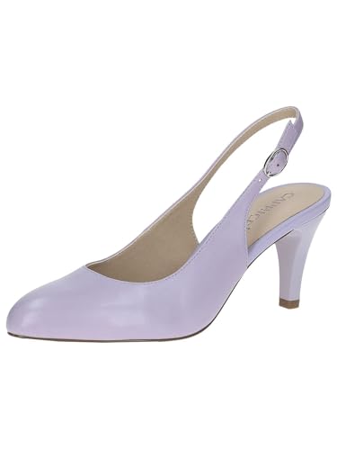 CAPRICE Slingpumps 9-29606-42 G-Weite, Lavande Nappa, 38.5 EU