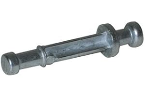 HANDYCT Pro-pack 50, Titus Series 6 Expando Connectors, Dowel Dog Bone,Zinc 19Mm