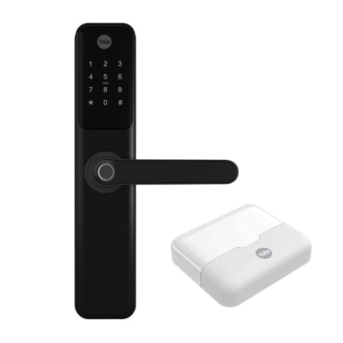 Kit Conectividade Fechadura Digital YDM 60 com Biometria e Senha | Yale
