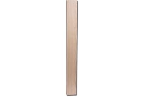 HOUSE OF FORGINGS Red Oak Red Oak 5000-5-1/2" Blank Wood Newel Post for Stair Remodel