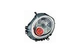 Mini Cooper Clubman R55 08-13 / Cooper Coupe R58 / Cooper Roadster R59 12-14 / Cooper / Cooper S CONV 09-14 / Cooper / Cooper S Hatchback 07-13 Headlight Assembly Halogen Yellow INDICATOR LH USA Driver Side CAPA