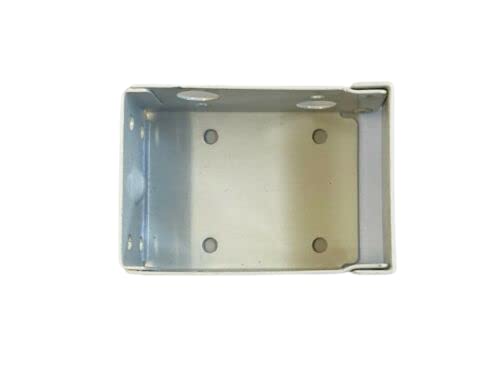 Pair of Rectangular Box Brackets for 50mm/2" Venetian/Wood Blind(VN1013) (White)