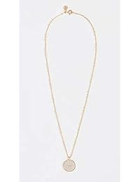 Gorjana - Collar con moneda prístina para mujer