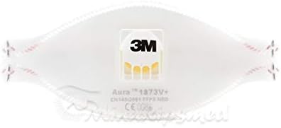 1 X 3M 1873V Flat-Fold Particulate Respirator FFP3 Valved Mask UK STOCK