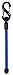 Nite Ize Gear Tie Clippable Twist Tie (Pack of 2), Blue