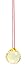 40mm Vintage Crystal Yellow Feng Shui Ball
