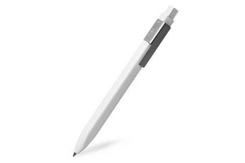 Moleskine Classic Click Ball Pen, White, Fine Point (0.5 MM), Black Ink (Moleskine Non-Paper) Moleskine Classic Click Ball Pen, White, Fine Point (0.5 MM), Black Ink (Moleskine Non-Paper)