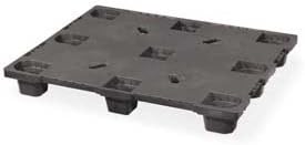 Closed Deck Nestable Pastic Pallet 48x40x5-1/2 - Lot of 5