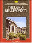 The Law of Real Property, Kearns, Michael P., 0827348789
