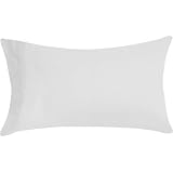 R.T. Home - エジプト高級超長綿ホテル品質枕カバー 50*75CM 500スレッドカウント サテン織り 白(ホワイト) マクラカバー 封筒式 50&times;75CM